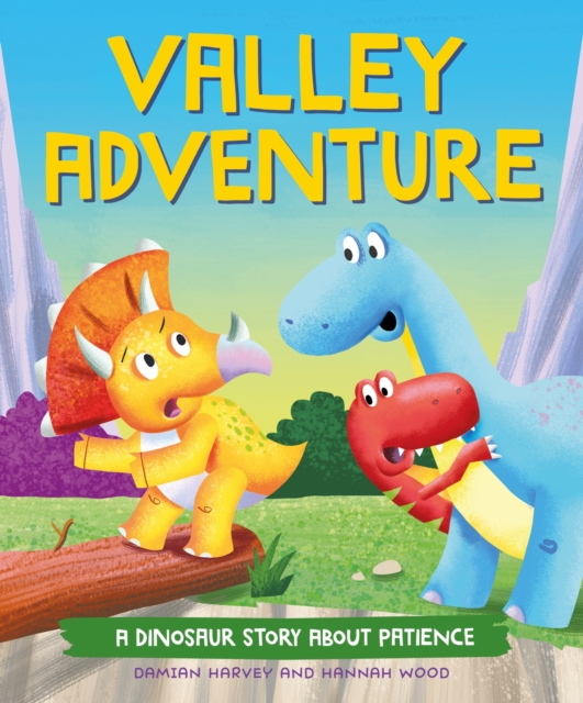 Book cover of A Dinosaur Story: Valley Adventure