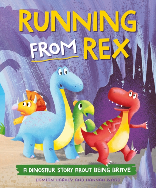 Book cover of A Dinosaur Story: Running from Rex