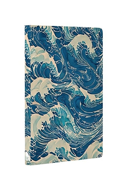 Book cover of Japanese Waves Notebook
