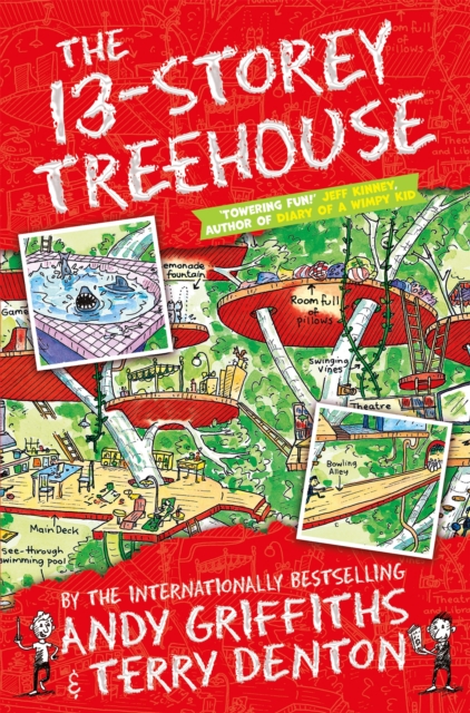 Book cover of The 13-Storey Treehouse