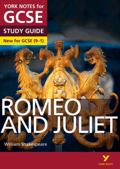 Book cover of Romeo and Juliet York Notes GCSE English Literature Study Guide - for 2025, 2026 exams