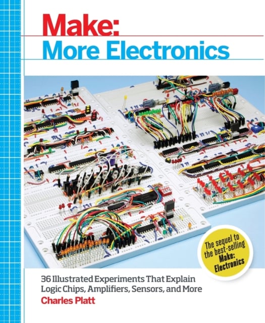 Book cover of Make: More Electronics