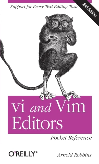 Book cover of VI and VIM Editors Pocket Reference