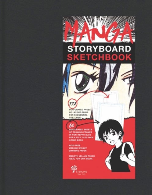 Book cover of Manga Storyboard Sketchbook