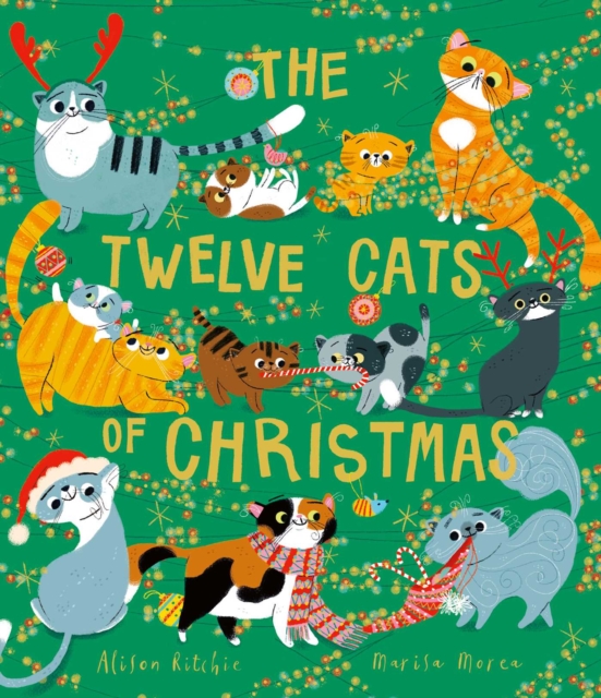 Book cover of The Twelve Cats of Christmas