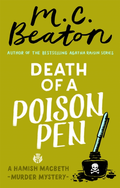 Book cover of Death of a Poison Pen