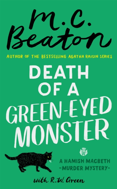 Book cover of Death of a Green-Eyed Monster