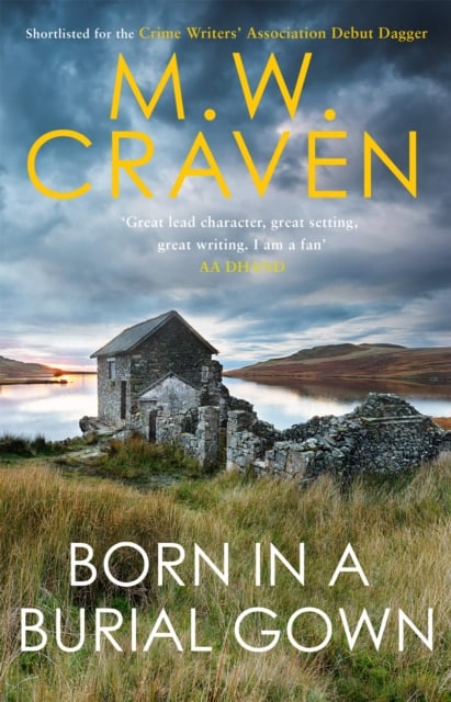 Book cover of Born in a Burial Gown
