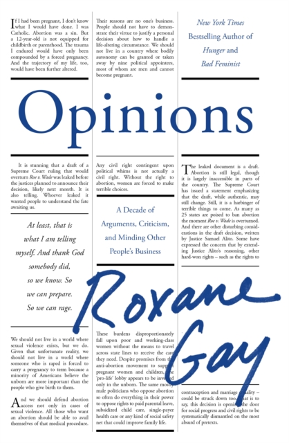 Book cover of Opinions