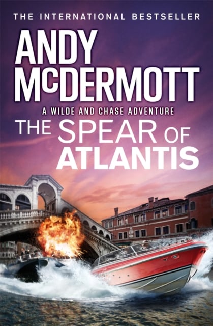 Book cover of The Spear of Atlantis (Wilde/Chase 14)