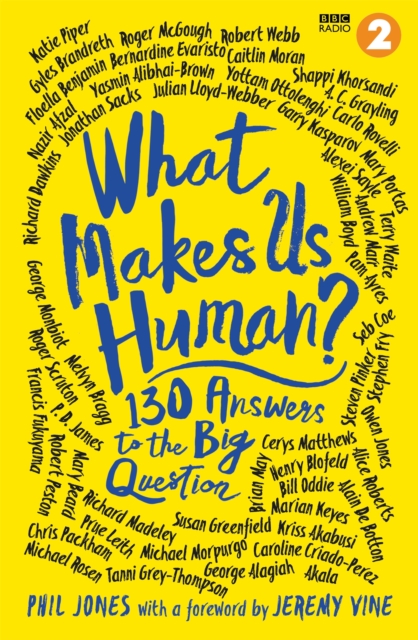 Book cover of What Makes Us Human?