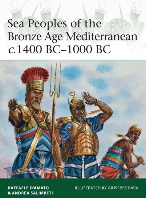Book cover of Sea Peoples of the Bronze Age Mediterranean c.1400 BC–1000 BC