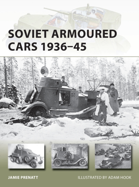 Book cover of Soviet Armoured Cars 1936-45