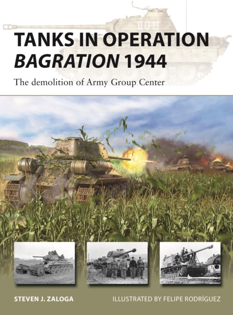 Book cover of Tanks in Operation Bagration 1944