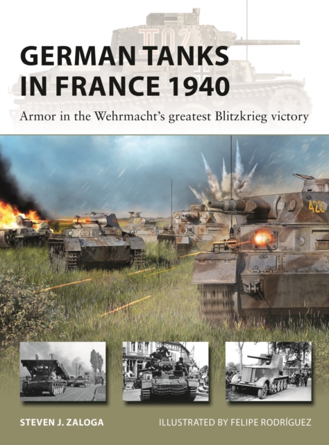 Book cover of German Tanks in France 1940