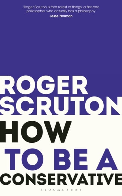 Book cover of How to be a conservative
