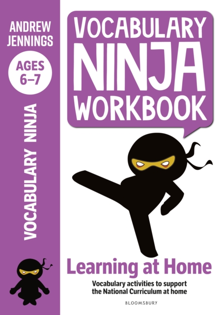 Book cover of Vocabulary Ninja Workbook for Ages 6-7
