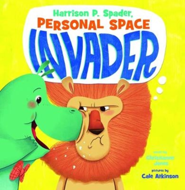 Book cover of Harrison Spader, Personal Space Invader