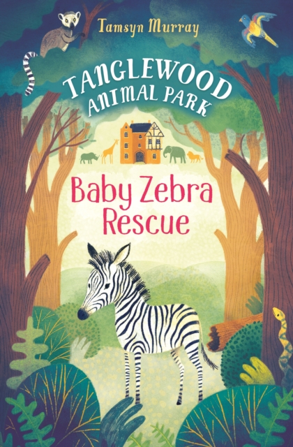 Book cover of Baby Zebra Rescue