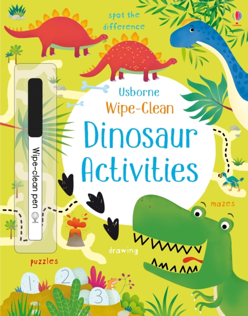 Book cover of Wipe-Clean Dinosaur Activities