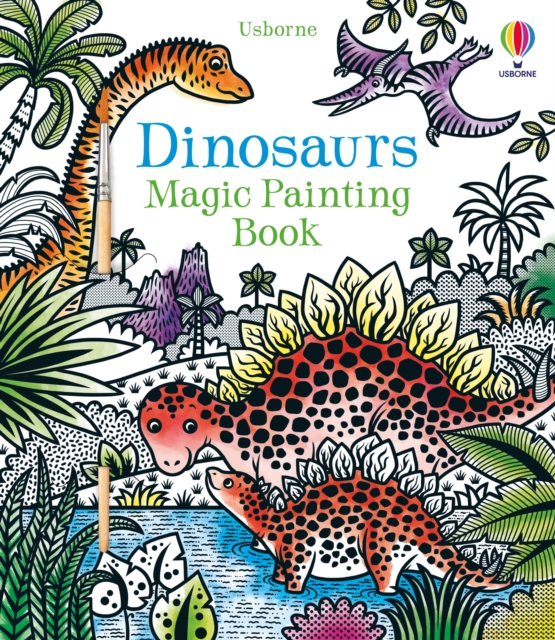 Book cover of Dinosaurs Magic Painting Book