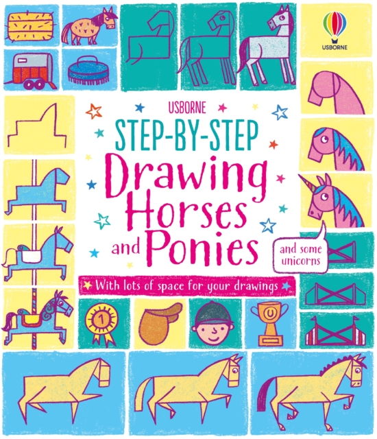 Book cover of Step-by-step Drawing Horses and Ponies