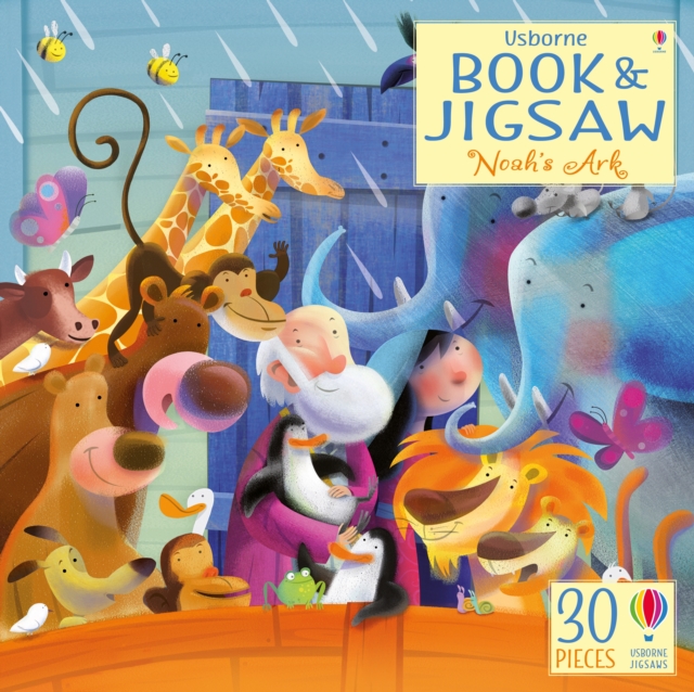 Book cover of Usborne Book and Jigsaw Noah's Ark