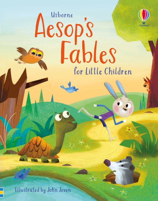 Book cover of Aesop's Fables for Little Children
