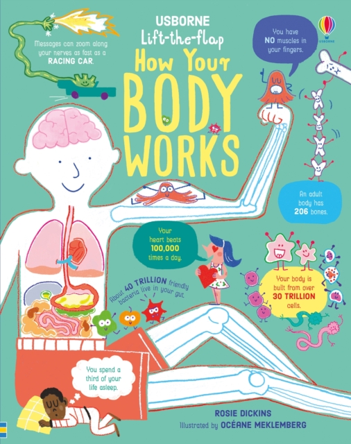 Book cover of Lift-the-Flap How Your Body Works