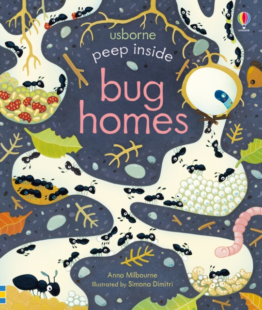 Book cover of Peep Inside Bug Homes