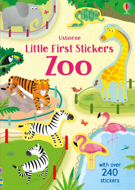 Book cover of Little First Stickers Zoo