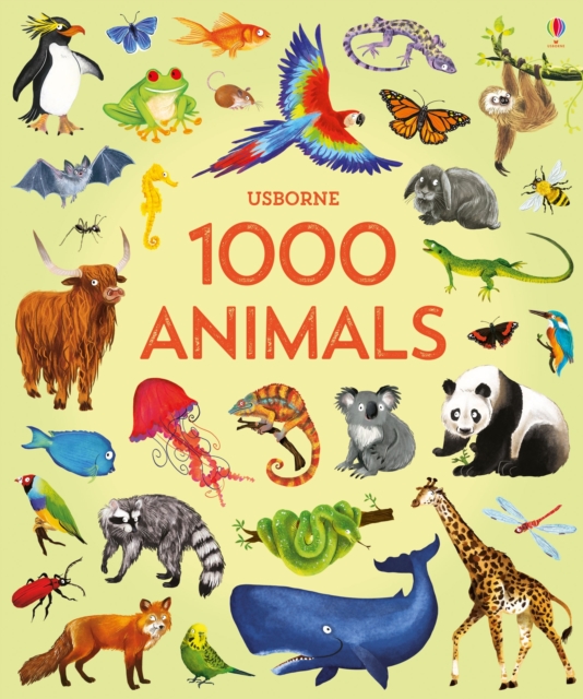 Book cover of 1000 Animals