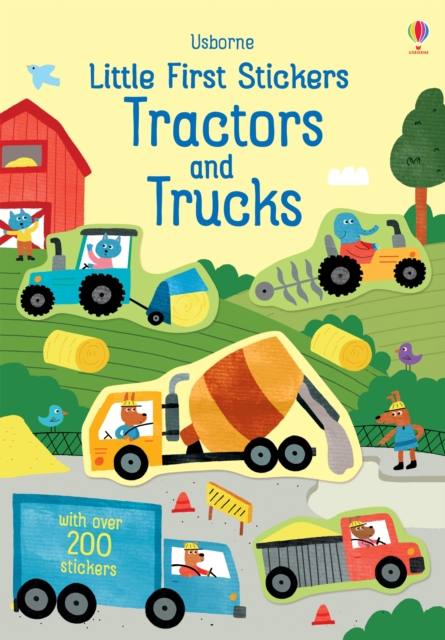 Book cover of Little First Stickers Tractors and Trucks