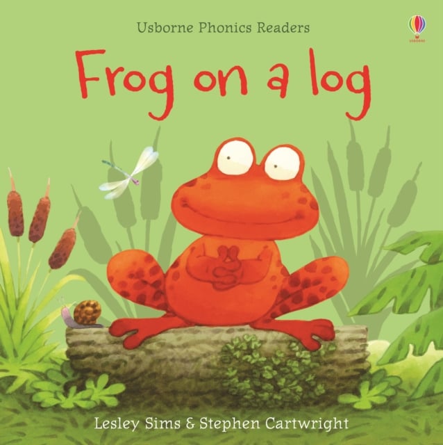 Book cover of Frog on a log