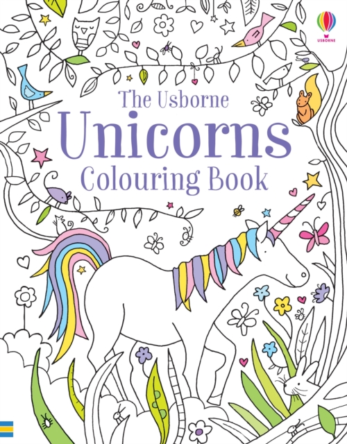 Book cover of Unicorns Colouring Book