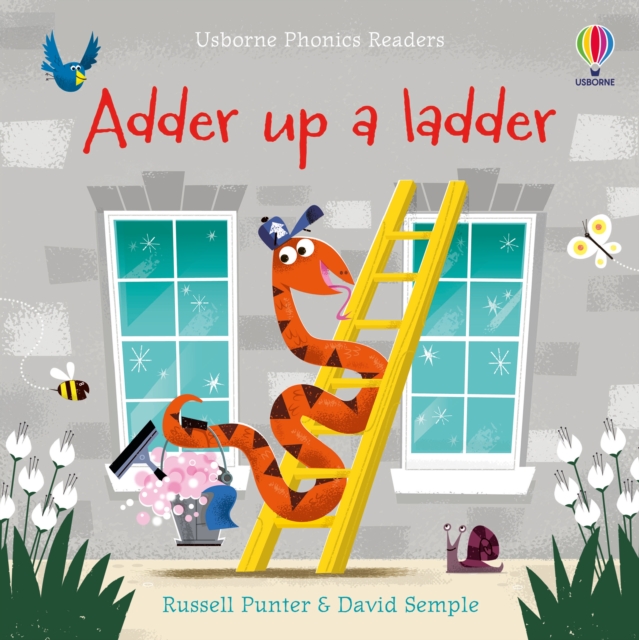 Book cover of Adder up a ladder