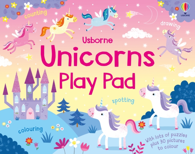 Book cover of Unicorns Play Pad