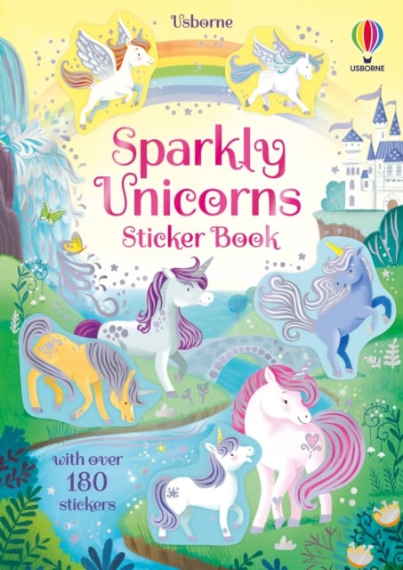Book cover of Sparkly Unicorns Sticker Book