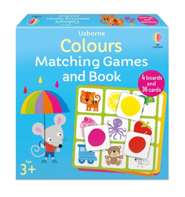 Book cover of Colours Matching Games and Book