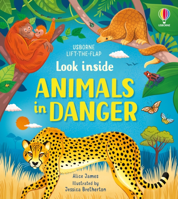 Book cover of Look Inside Animals in Danger