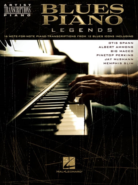 Book cover of Blues Piano Legends