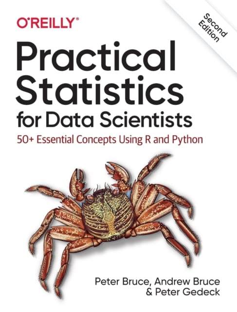 Book cover of Practical Statistics for Data Scientists