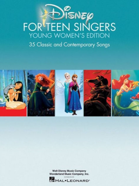 Book cover of Disney for Teen Singers - Young Women's Edition