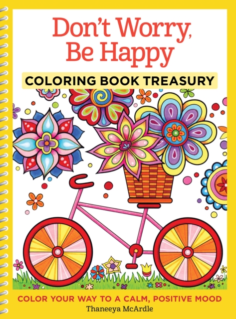 Book cover of Don't Worry, Be Happy Coloring Book Treasury