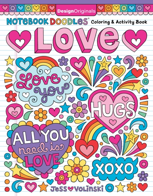 Book cover of Notebook Doodles Love
