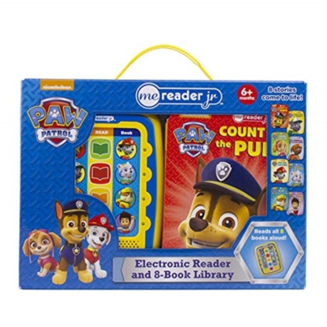 Book cover of Nickelodeon PAW Patrol: Me Reader Jr Electronic Reader and 8-Book Library Sound Book Set