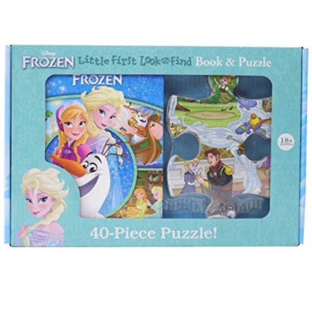 Book cover of Frozen Little My First Look & Find Shaped Puzzle