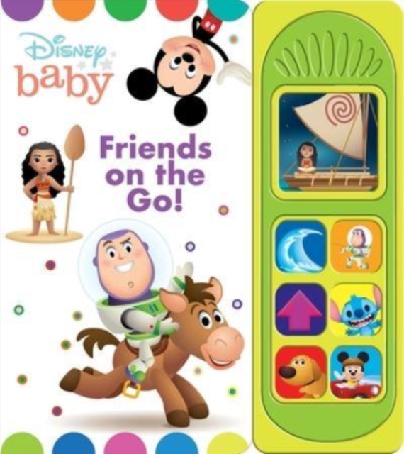 Book cover of Disney Baby: Friends on the Go! Sound Book