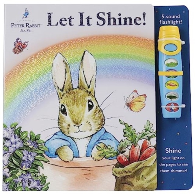 Book cover of Glow Flashlight Adventure World Of Peter Rabbit