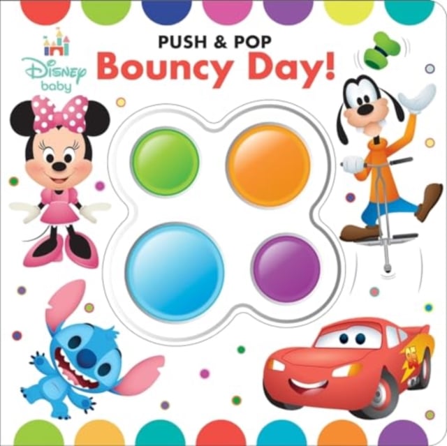 Book cover of Disney Baby Jump Pounce Bounce Push & Pop